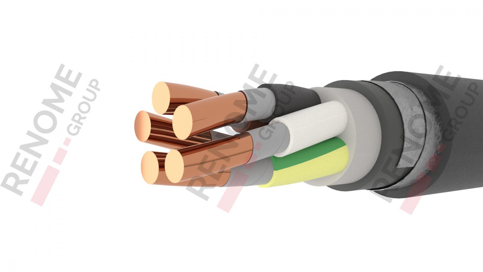 Кабель ВБШвнг(A)-FRLSLTx 5х240 - 1кВ купить в Краснодаре по выгодной цене |  ГК Реноме